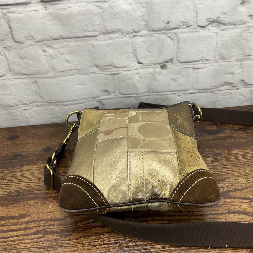 Coach Patchwork Swingpack Messenger Cross Body Ha… - image 3